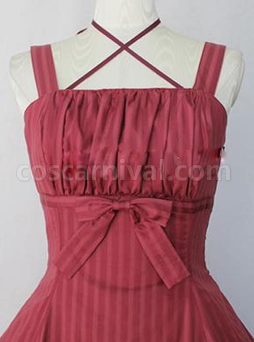 Vertical-Stripes-Cloths-Classic-Lolita-Sling-Dress-coscarnival-816