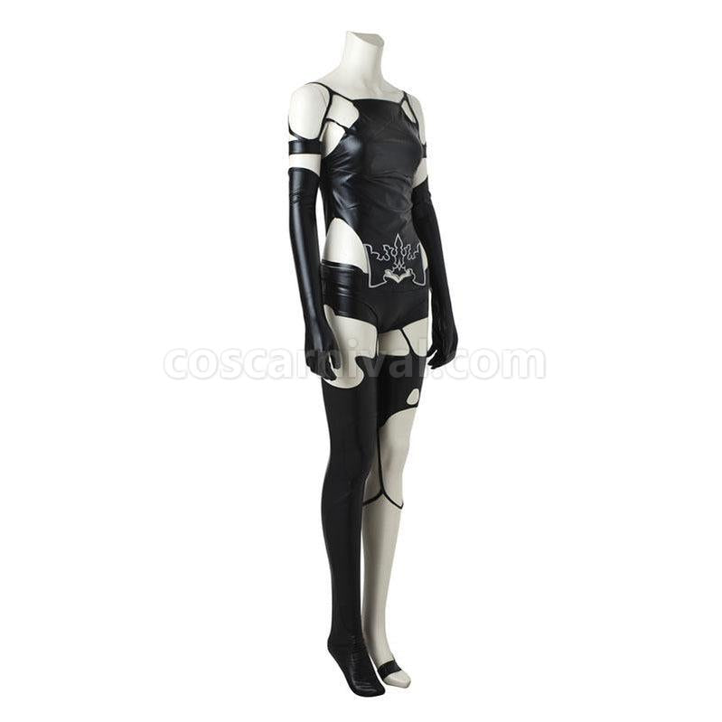 Video Nier Automata Yorha A2 Type a No.2 Women Halloween Cosplay Costumes(Customized) coscarnival011117975