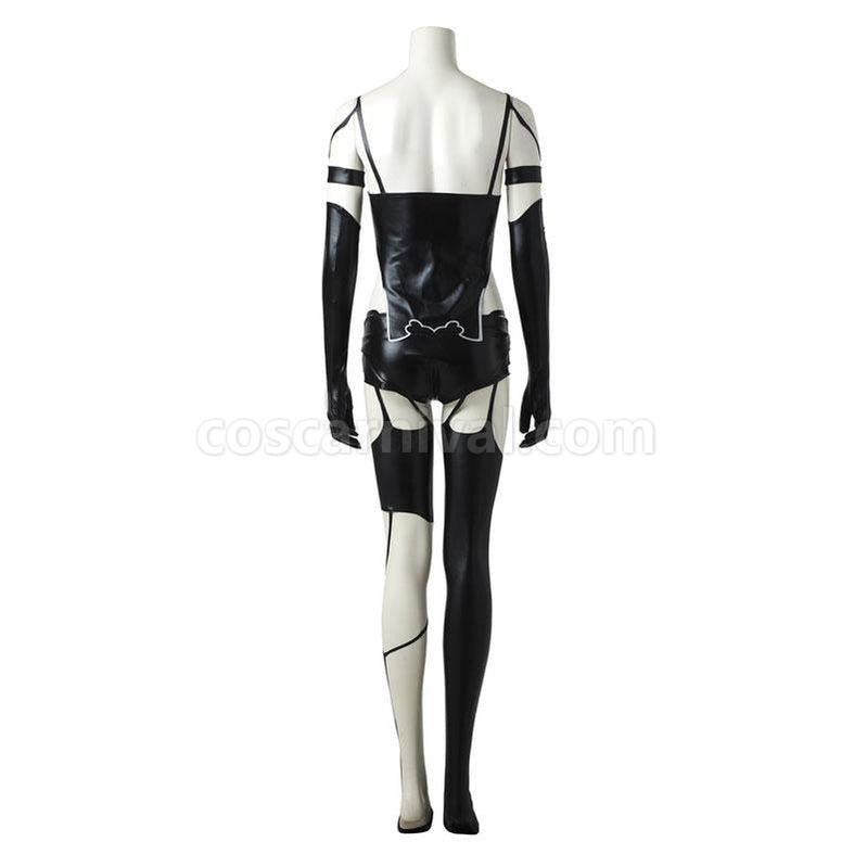 Video Nier Automata Yorha A2 Type a No.2 Women Halloween Cosplay Costumes(Customized) coscarnival011117983