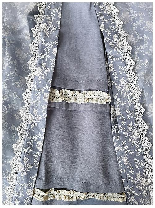 Vintage-White-Fragment-Floral-Print-Decoration-Lace-Jacquard-Cuffs-Square-Neckline-Classic-Lolita-Dress-coscarnival-1504