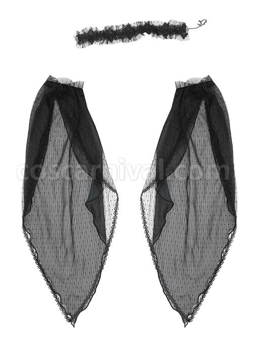 Virgin Flower Series JSK Gothic Lolita Light Hanayome Tea Party Sling Dress coscarnival