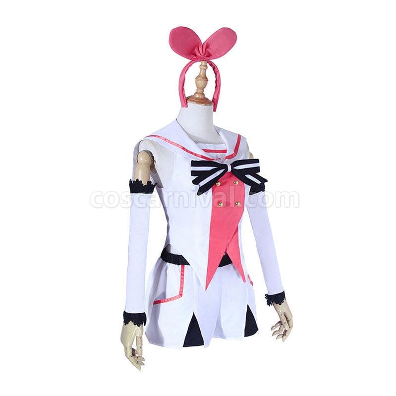 Virtual YouTuber Kizuna AI Uniform Cosplay Costumes Halloween Party Show Dress coscarnival011116022