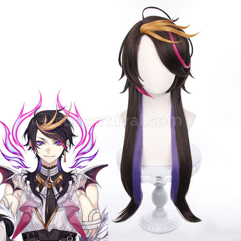 Virtual Youtuber NIJISANJI Shu Yamino Cosplay Wigs coscarnival01116293