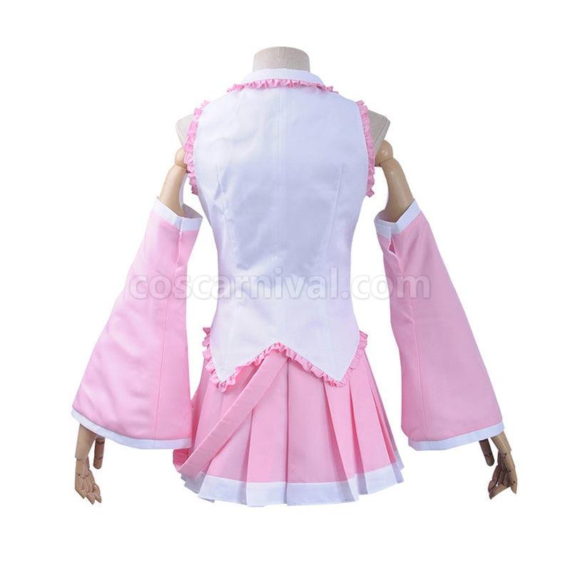 Vocaloid Cherry Hatsune Miku Outfits Cosplay Costume coscarnival011112729