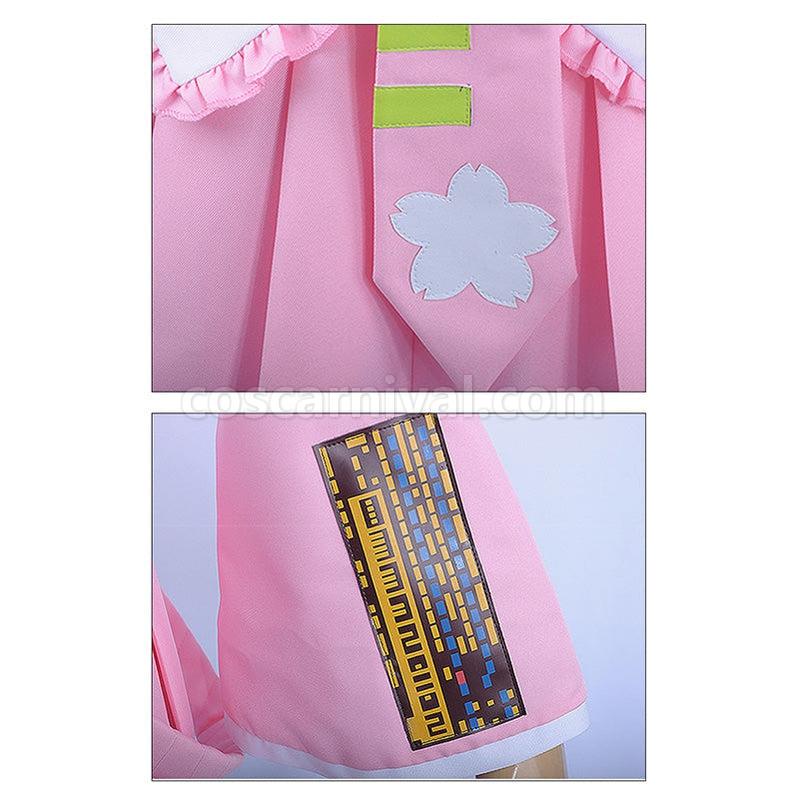 Vocaloid Cherry Hatsune Miku Outfits Cosplay Costume coscarnival011112743