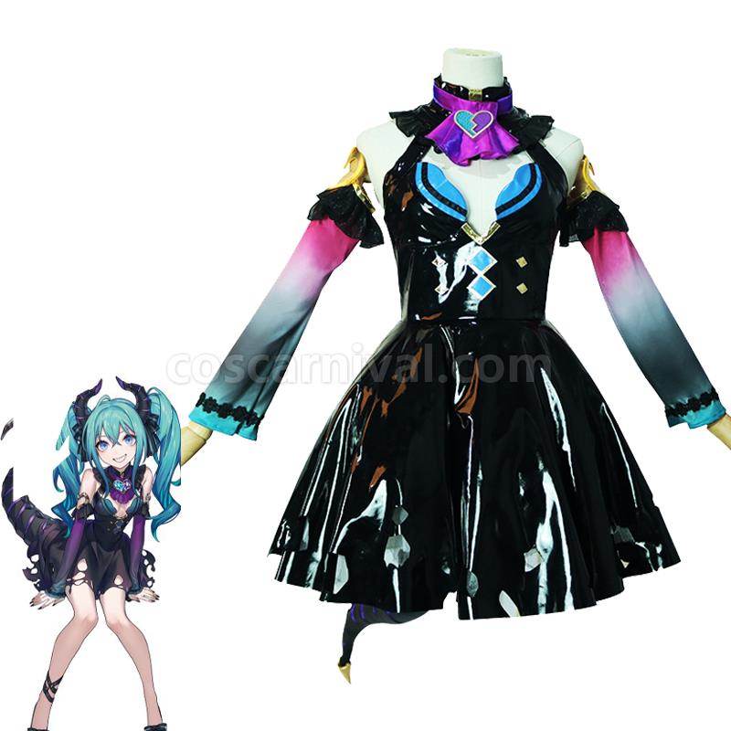 Vocaloid Hatsune Little Devil Miku Cosplay Costume coscarnival01117865