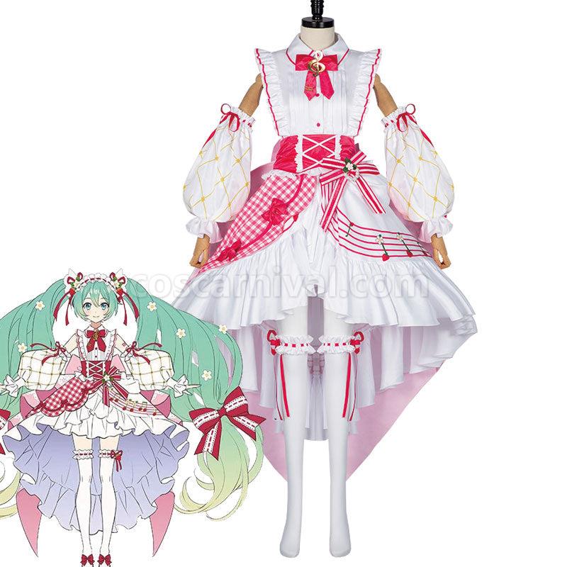 Vocaloid Hatsune Miku 15th Anniversary Miku Cosplay Costumes coscarnival01113591