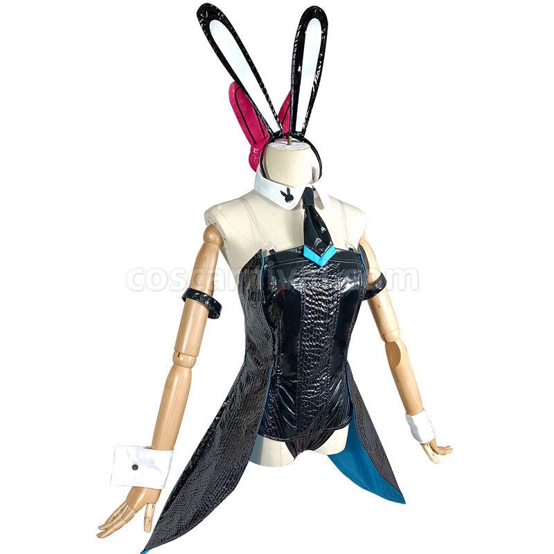 Vocaloid Hatsune Miku Maid Bunnygirl Cosplay Costumes coscarnival0111616