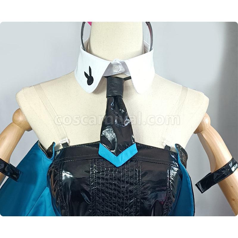 Vocaloid Hatsune Miku Maid Bunnygirl Cosplay Costumes coscarnival0111643