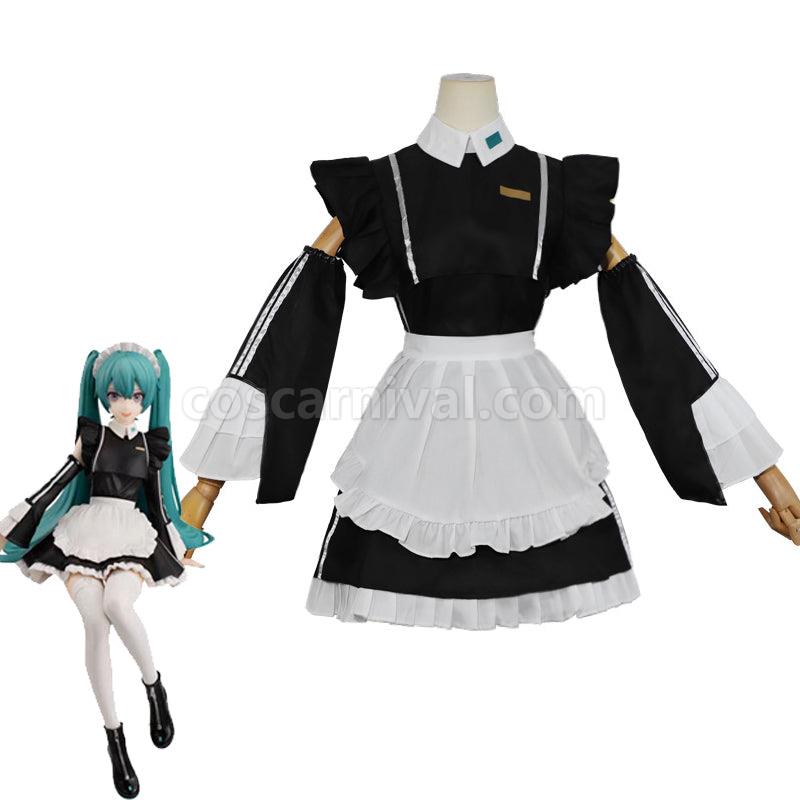 Vocaloid Hatsune Miku Maid Cosplay Costumes coscarnival0111676