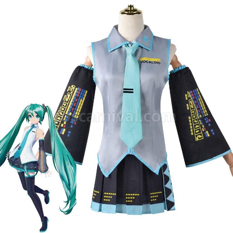 Vocaloid Hatsune Miku Miku Initial Cosplay Costumes coscarnival011115173