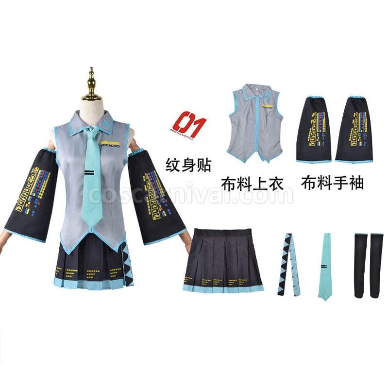Vocaloid Hatsune Miku Miku Initial Cosplay Costumes coscarnival011115241