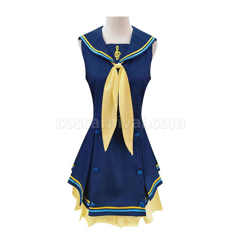 Vocaloid Hatsune Miku Project DIVA 2nd Kagamine Rin Kagamine Len JK Uniform Cosplay Costumes coscarnival01112969