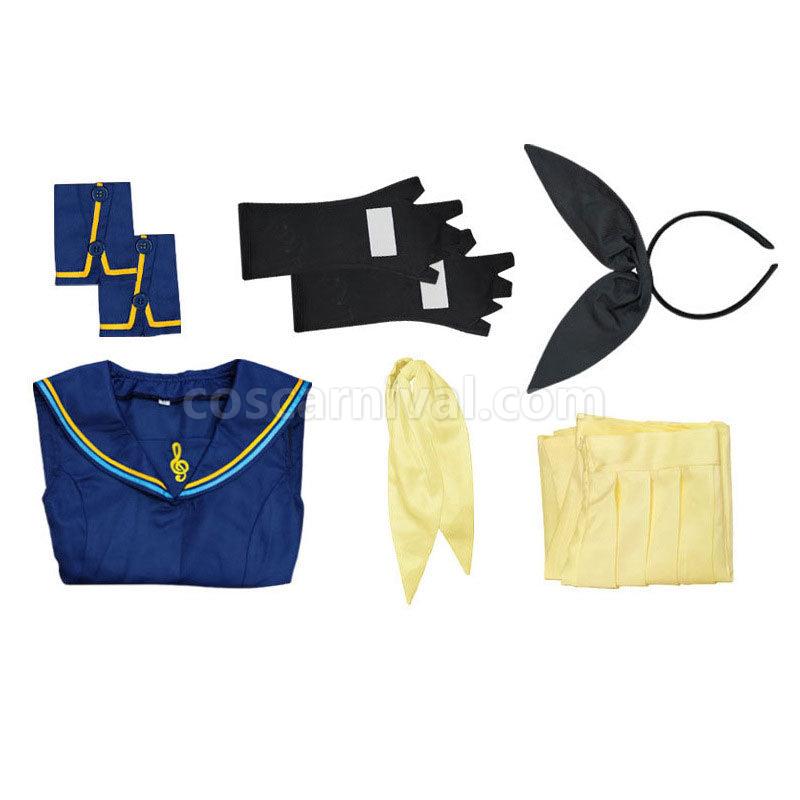 Vocaloid Hatsune Miku Project DIVA 2nd Kagamine Rin Kagamine Len JK Uniform Cosplay Costumes coscarnival01112985