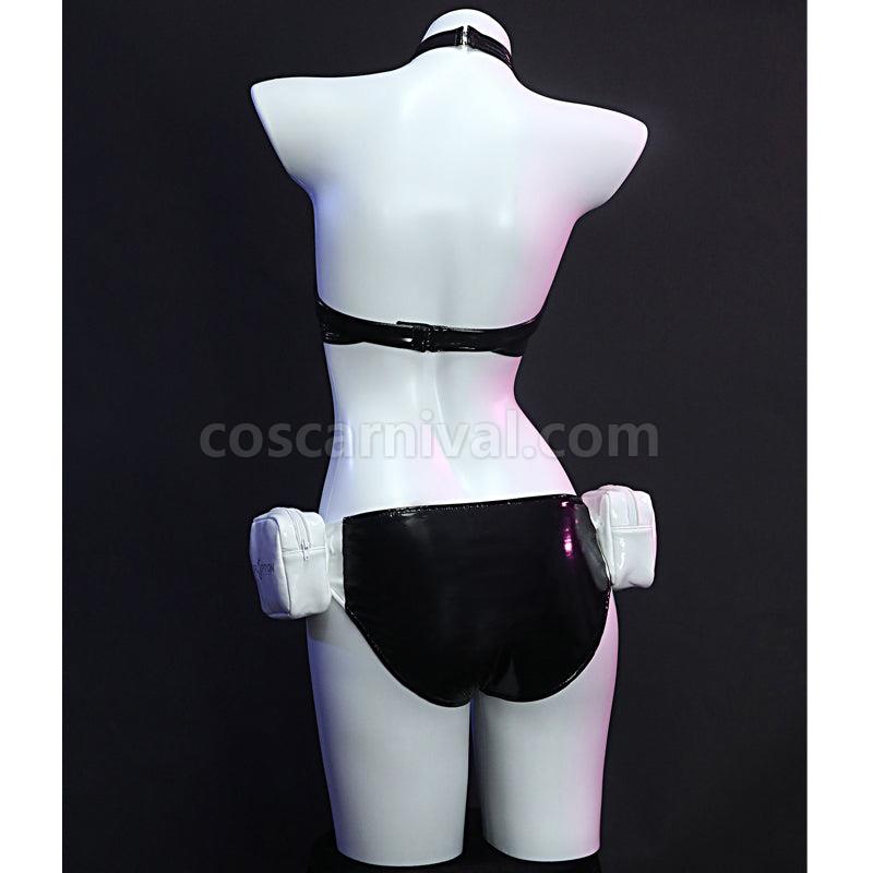 Vocaloid Hatsune Miku Racing 2022 Miku Tropical Maid Ver. Summer Cosplay Costumes coscarnival01116683