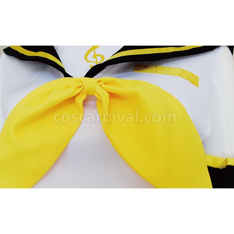 Vocaloid Hatsune Miku Ready Steady Kagamine Rin Uniform Cosplay Costumes coscarnival01111527