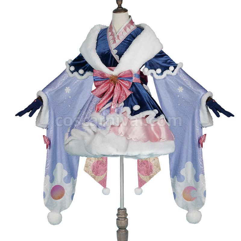 Vocaloid Hatsune Miku Snow Miku 2023 Cosplay Costumes coscarnival01111274