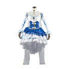 Vocaloid Hatsune Miku Snow Princess Dress Cosplay Costume coscarnival011112748