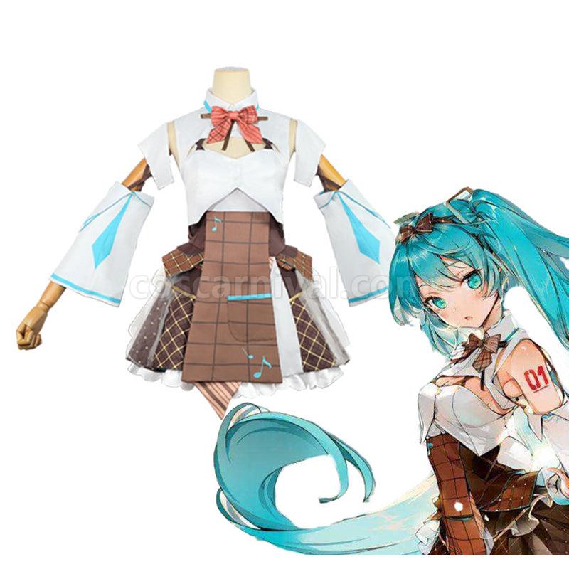 Vocaloid Hatsune Miku Sunny Holiday Cosplay Costume coscarnival0111595
