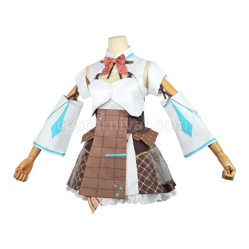 Vocaloid Hatsune Miku Sunny Holiday Cosplay Costume coscarnival0111615