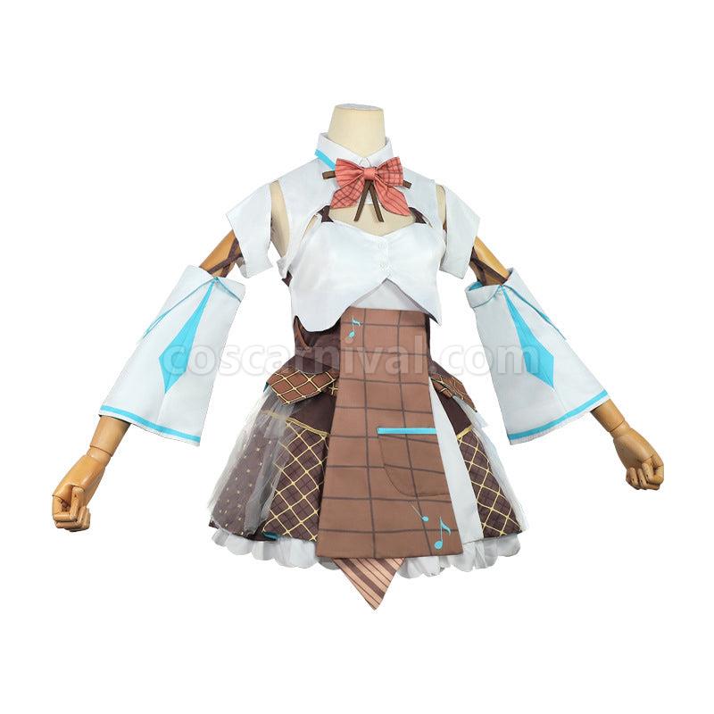 Vocaloid Hatsune Miku Sunny Holiday Cosplay Costume coscarnival0111623