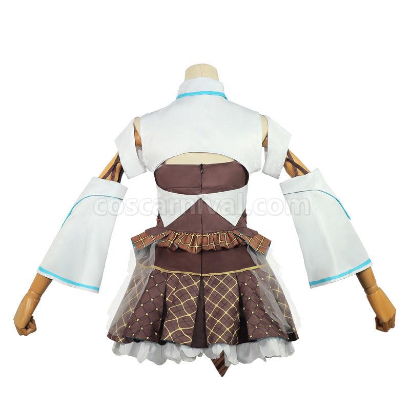 Vocaloid Hatsune Miku Sunny Holiday Cosplay Costume coscarnival0111632