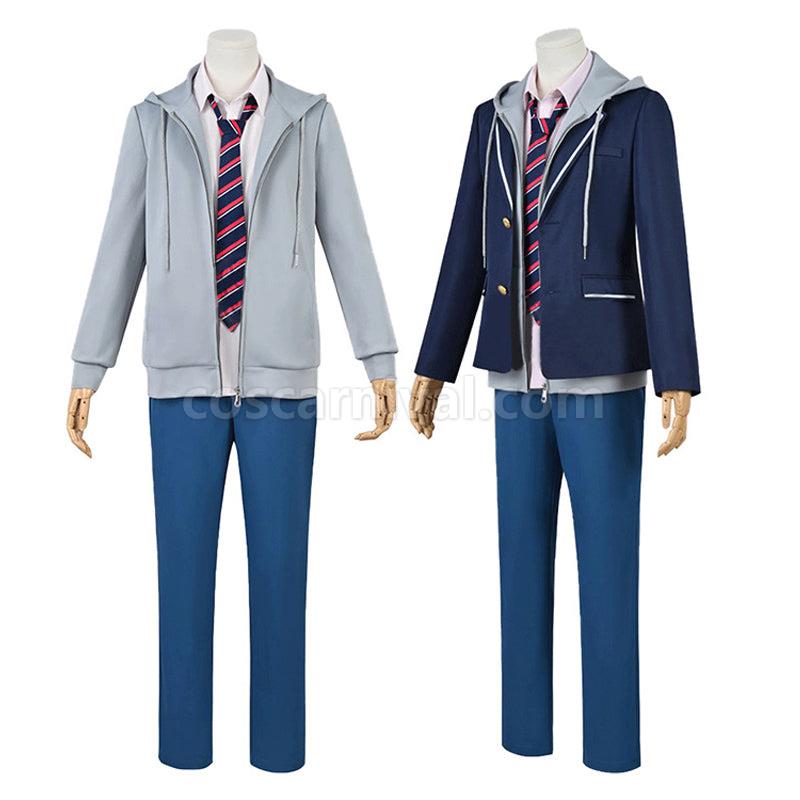 Vocaloid Project Sekai Hatsune Miku Shinonome Akito Vivid BAD SQUAD Cosplay Costumes coscarnival011119