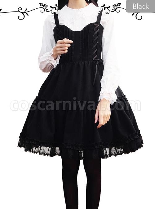 Waltz-Series-JSK-Wine-Red-Elegant-Classic-Lolita-Sling-Dress-coscarnival-601
