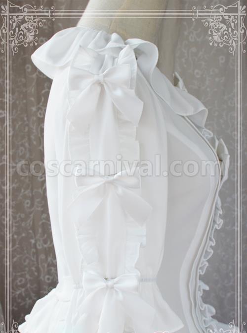 War Of Thrones Series White Classic Lolita Short Sleeve Shirt coscarnival