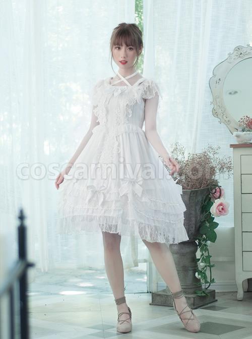 Wars-Of-The-Roses-Bowknot-Classic-Lolita-Sling-Dress-coscarnival-1072