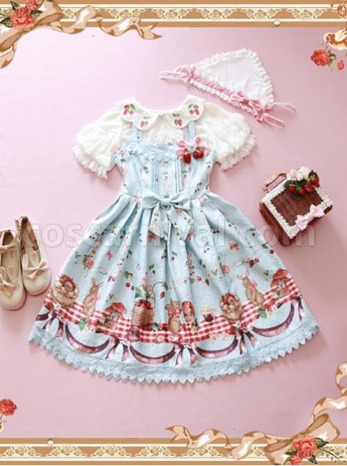 Wathet-Decorative-Pattern-Waist-Vest-Skirt-coscarnival-4893