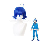 Welcome to Demon School! Iruma kun Iruma Suzuki Blue Cosplay Wigs coscarnival011110721