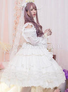 White-Bride-Chiffon-Classic-Lolita-Sling-Dress-JSK-coscarnival-1173