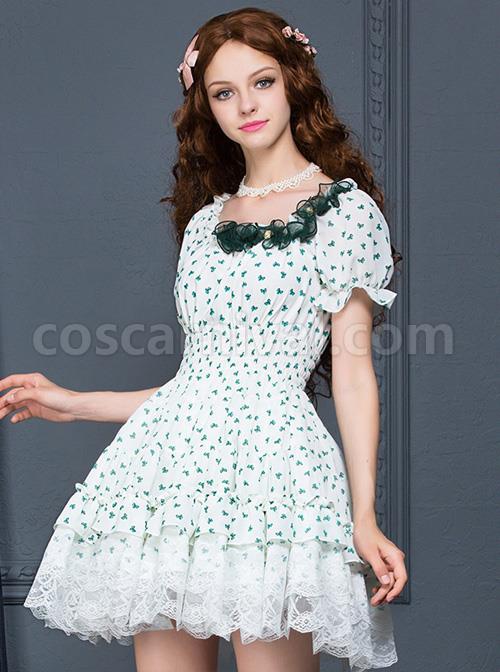 White-Chiffon-Green-Bowknot-Printing-Sweet-Lolita-Short-Sleeve-Dress-coscarnival-3589.jpg