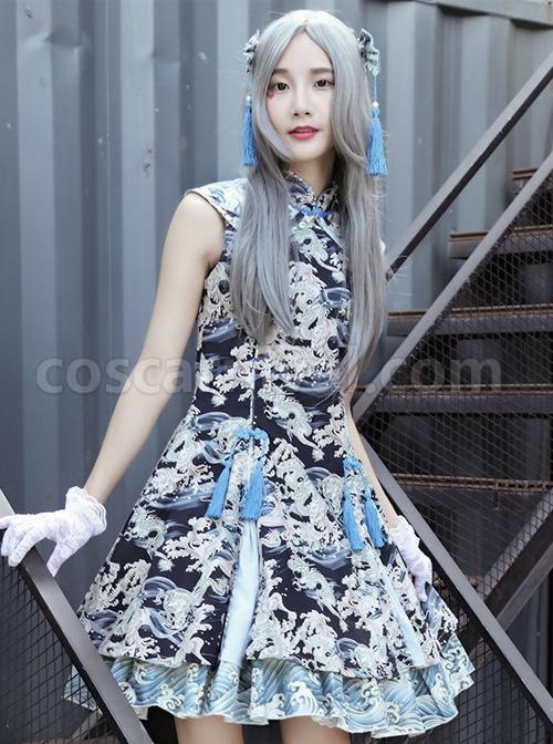 White-Dragon-Series-Chinese-Style-Qi-Lolita-Sleeveless-Dress-coscarnival-1460