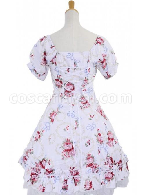 White-Floral-Classic-Square-Neck-Puff-Short-Sleeves-Cotton-Lolita-Dress-coscarnival-212.jpg