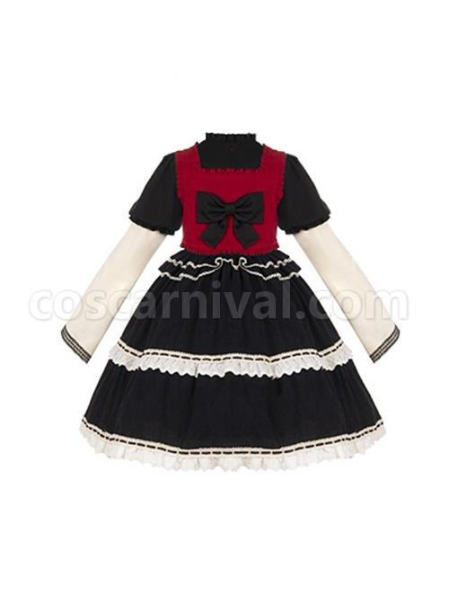 Wish-Gift-Box-Series-Cute-Red-Corduroy-Vest-Irregular-Cuffs-Lace-Fake-Three-Pieces-Classic-Lolita-Long-Sleeve-Dress-Set-coscarnival-1897