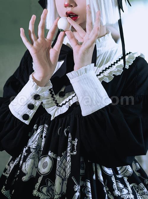 Wolf Detective Series OP Gothic Lolita Long Sleeve Dress coscarnival
