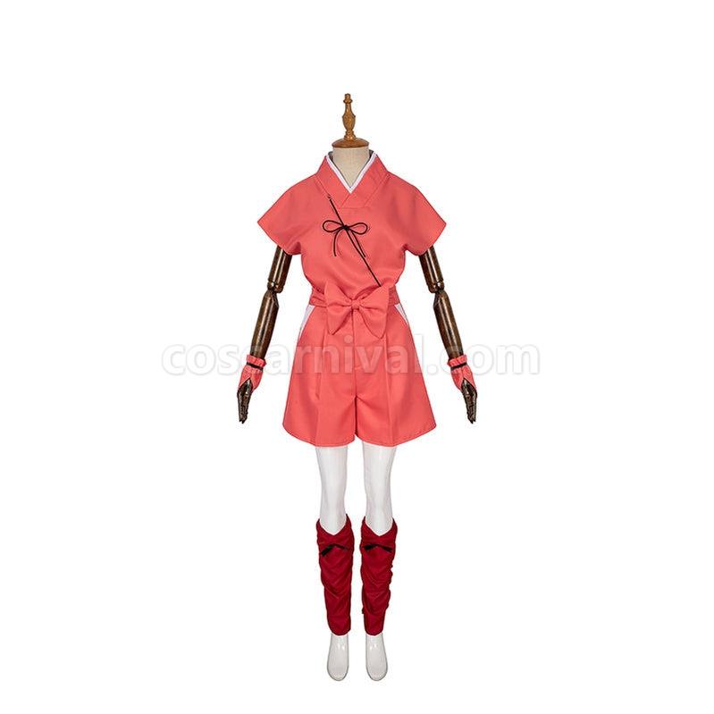 Yashahime Princess Half Demon Moroha Cosplay Costume coscarnival011113343