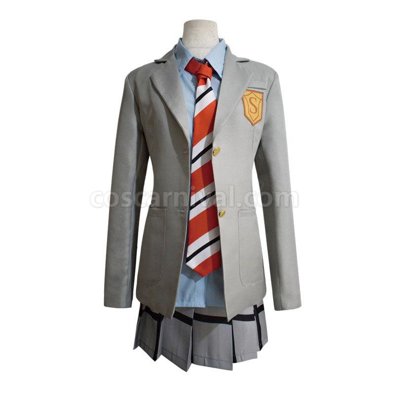 Your Lie in April Kaori Miyazono Uniform Cosplay Costumes coscarnival01113723