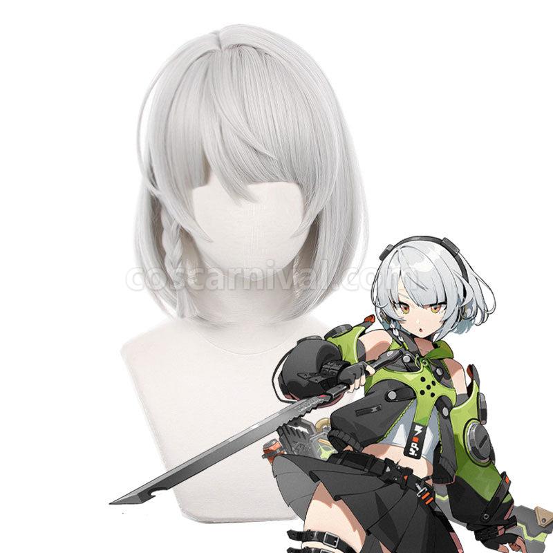 Zenless Zone Zero Anby Demara Cosplay Wigs coscarnival01112709