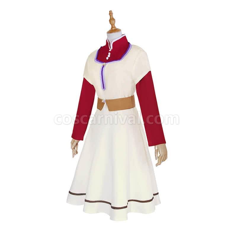 Akagami No Shirayukihime Shirayuki Cosplay Costume