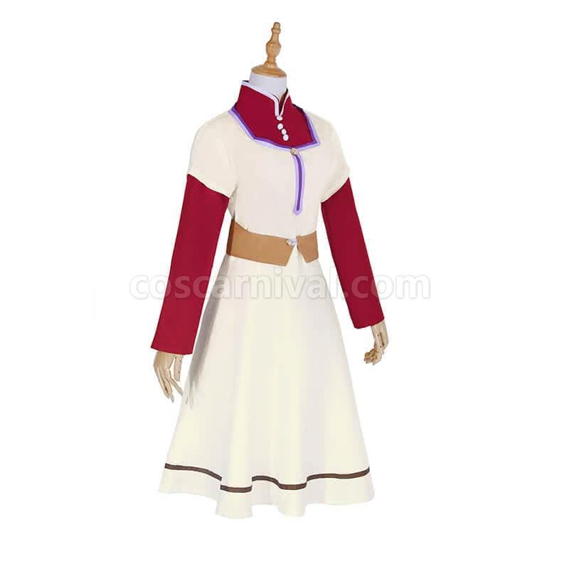 Akagami No Shirayukihime Shirayuki Cosplay Costume