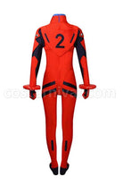 Asuka Langley Soryu Cosplay Costume, back view