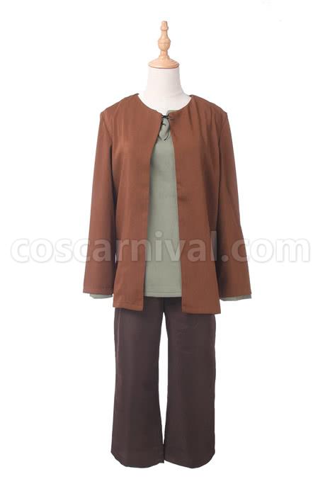 Titan Eren Jaeger 어린 시절 일본 맞춤 코스프레 의상에 대한 공격