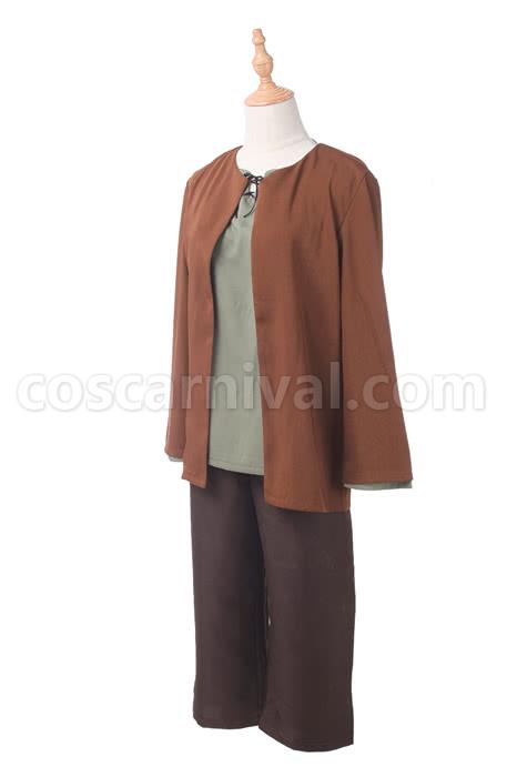 Titan Eren Jaeger 어린 시절 일본 맞춤 코스프레 의상에 대한 공격