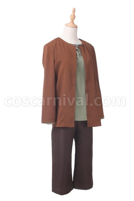 Titan Eren Jaeger 어린 시절 일본 맞춤 코스프레 의상에 대한 공격