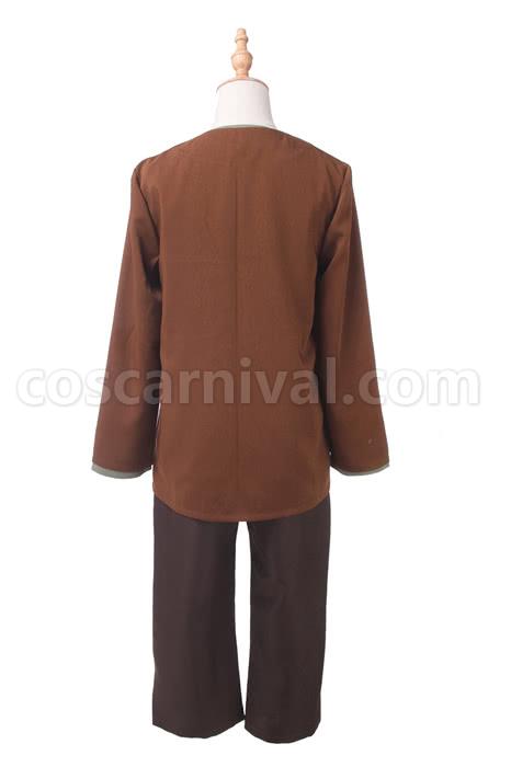 Titan Eren Jaeger 어린 시절 일본 맞춤 코스프레 의상에 대한 공격