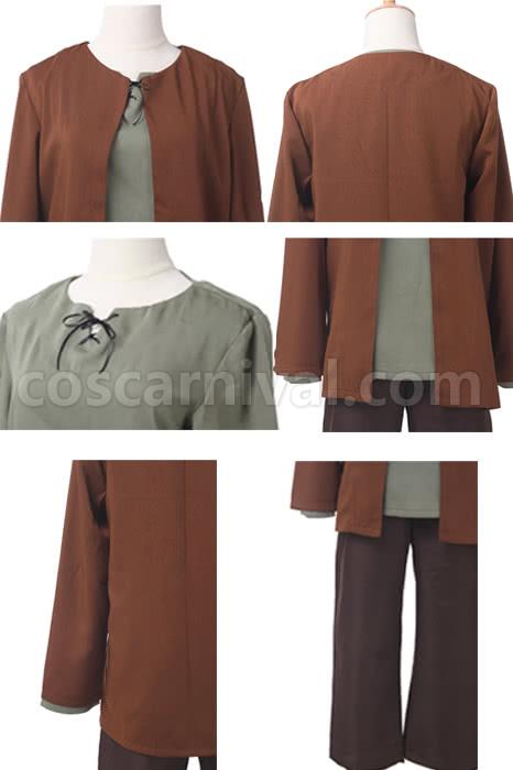 Titan Eren Jaeger 어린 시절 일본 맞춤 코스프레 의상에 대한 공격