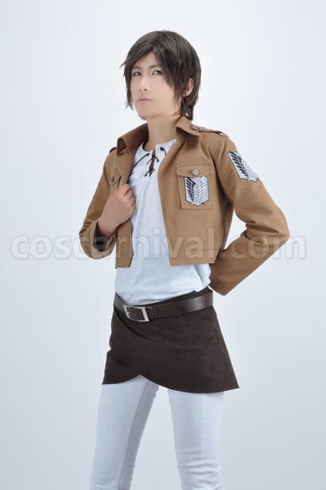 타이탄 eren jaeger에 대한 공격 정찰대 유니폼 코스프레 의상